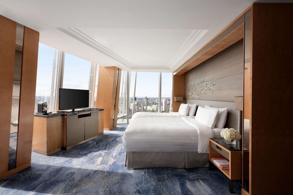 Shangri-La The Shard, London Superior Shard Room - 1 King 2