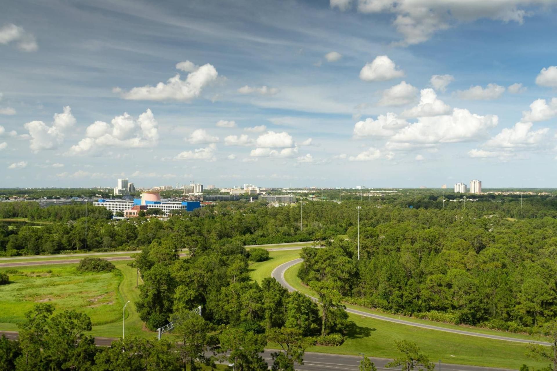 Queen Room with Two Queen Beds and Disney Springs View - Hearing Accessible