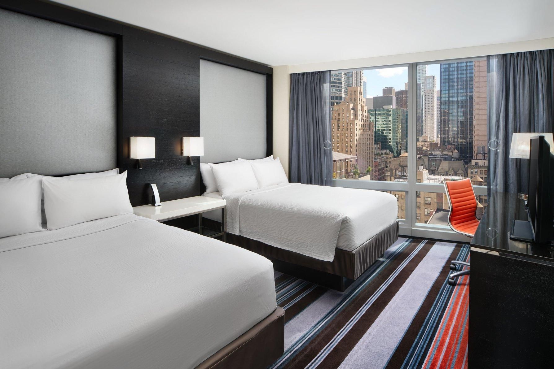 City View Double Room, Guest room, 2 Double, City view