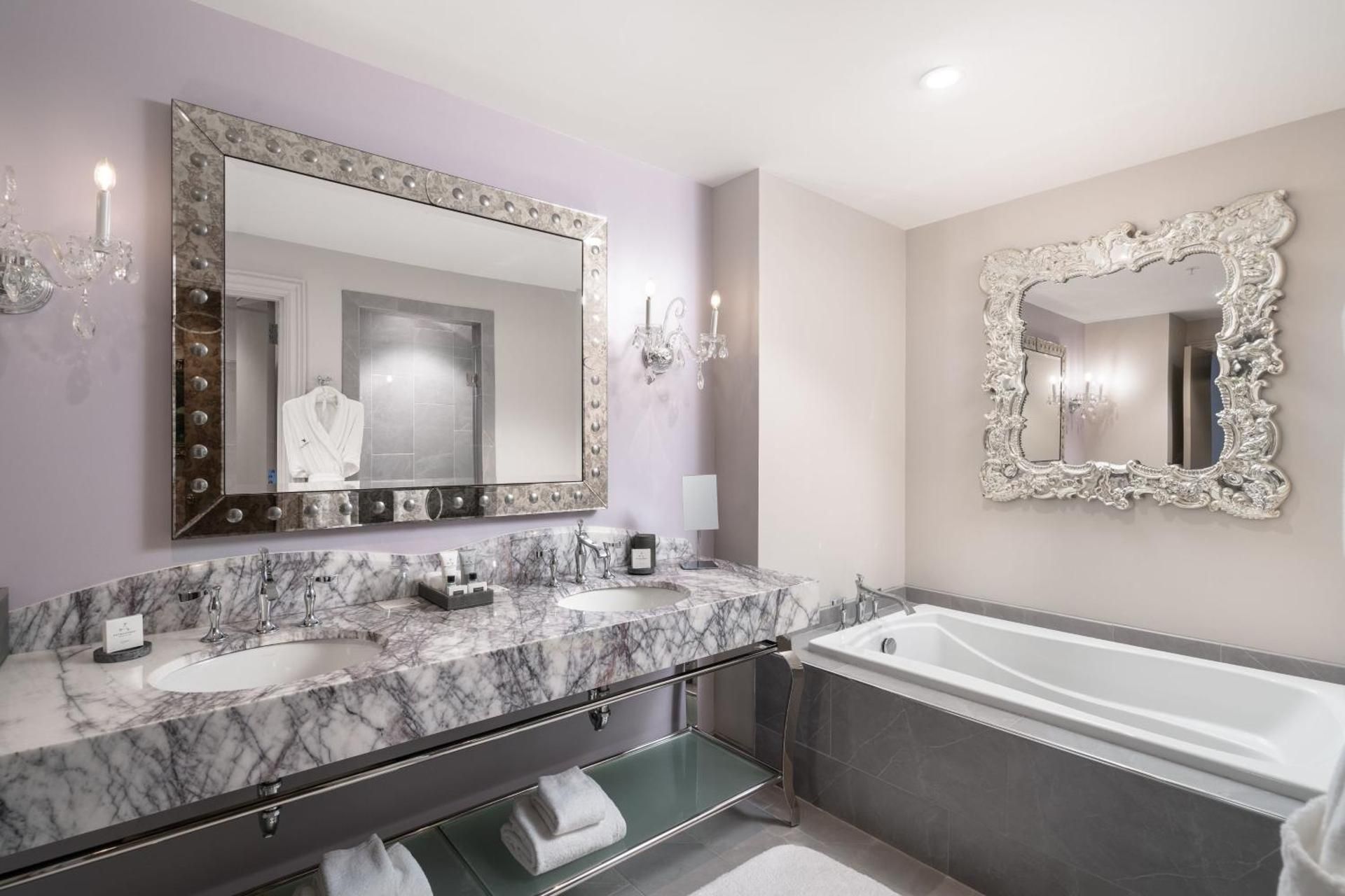 One-Bedroom Bi-Level King Loft with Sofa Bed