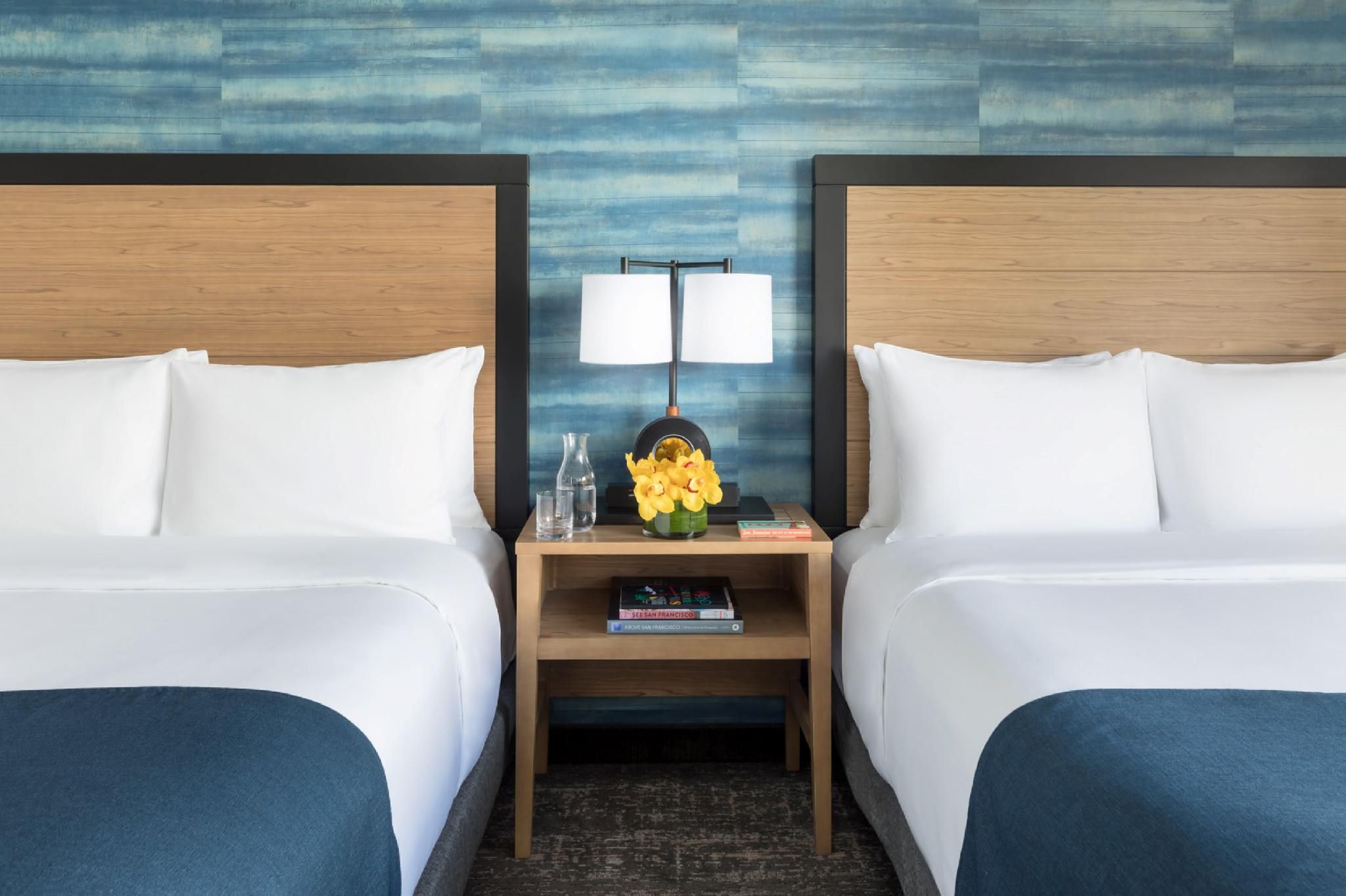 Partial Bay View Room with Two Queens