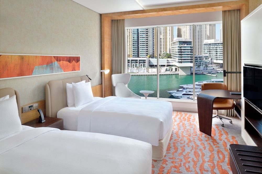 Room, 2 Twin Beds, Club Lounge Access, Marina View
