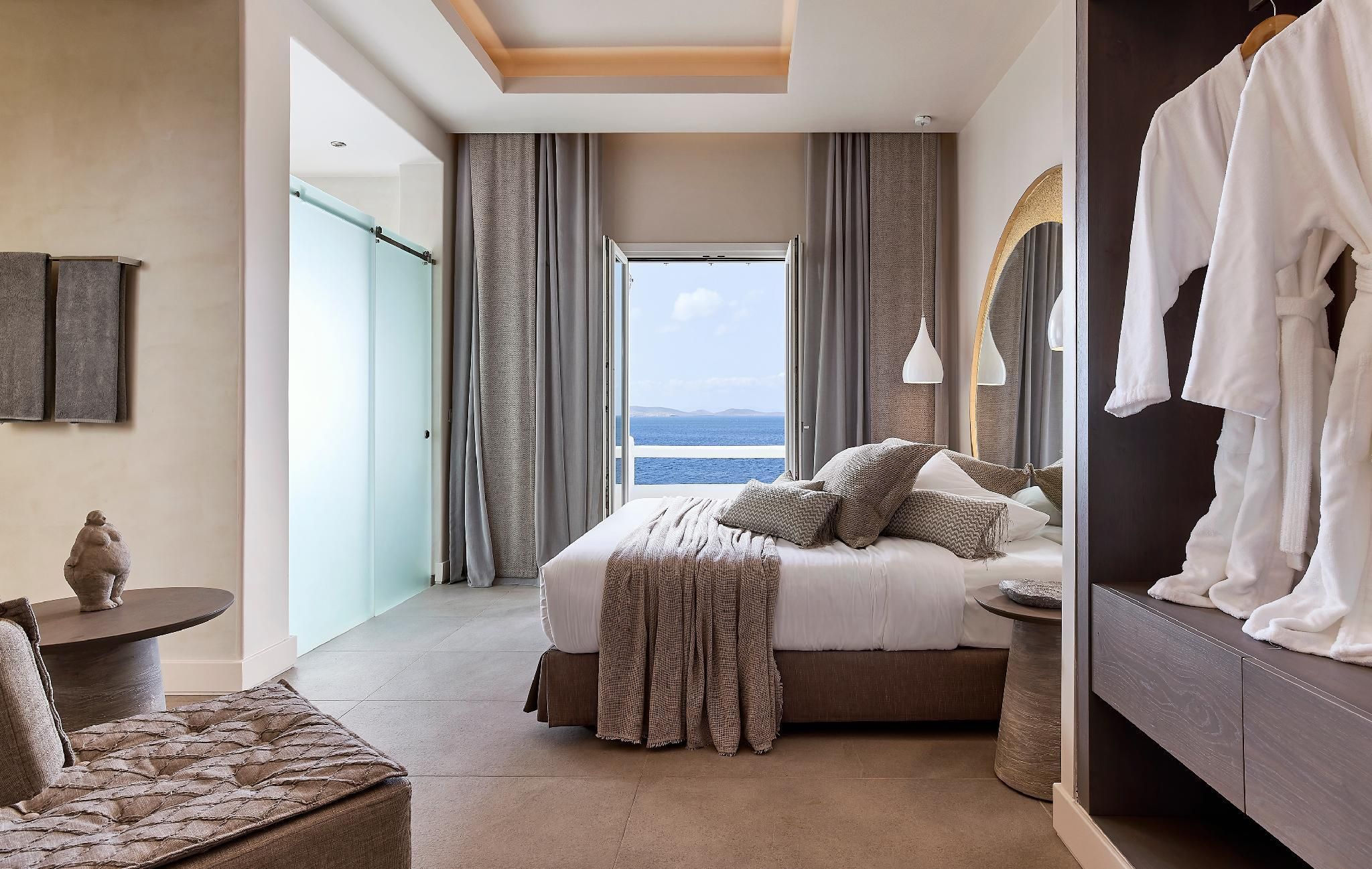 Amazon Mykonos Resort & Spa Sunset Deluxe Sea View Suite 8