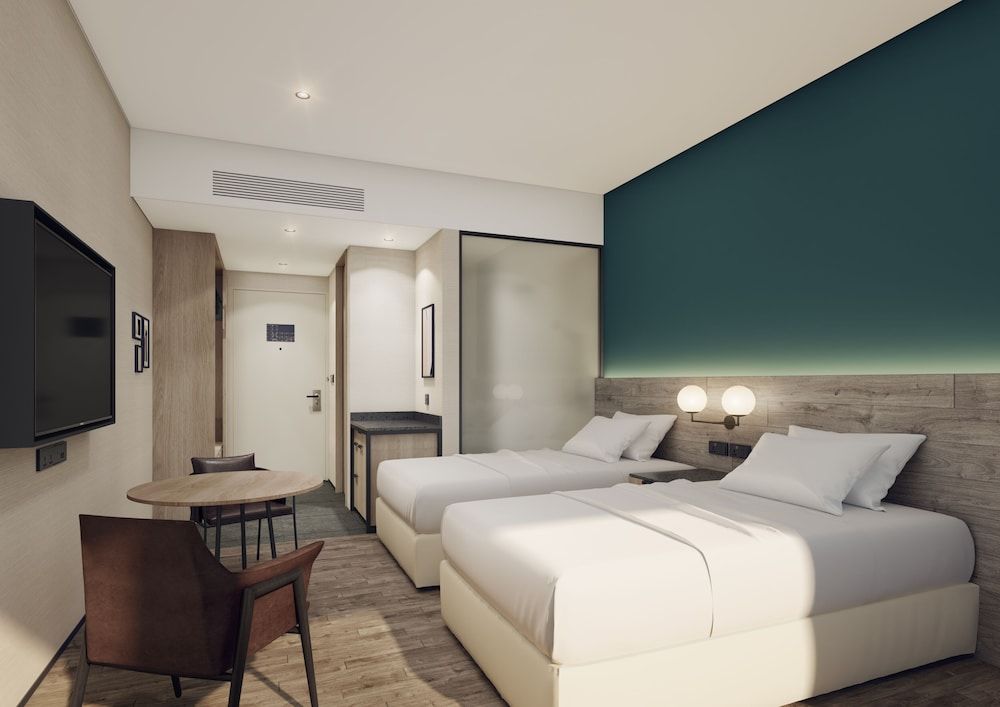 Four Points by Sheraton Josun, Seoul Myeongdong Superior Room, 2 Twin Beds, Non Smoking, City View