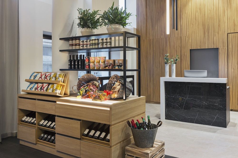 Check-in/check-out kiosk