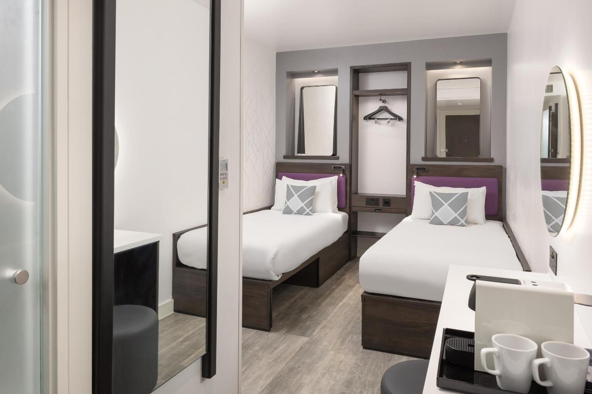 Four Points Flex by Sheraton London Shoreditch East Windowless Twin, Guest Room, 2 Twin