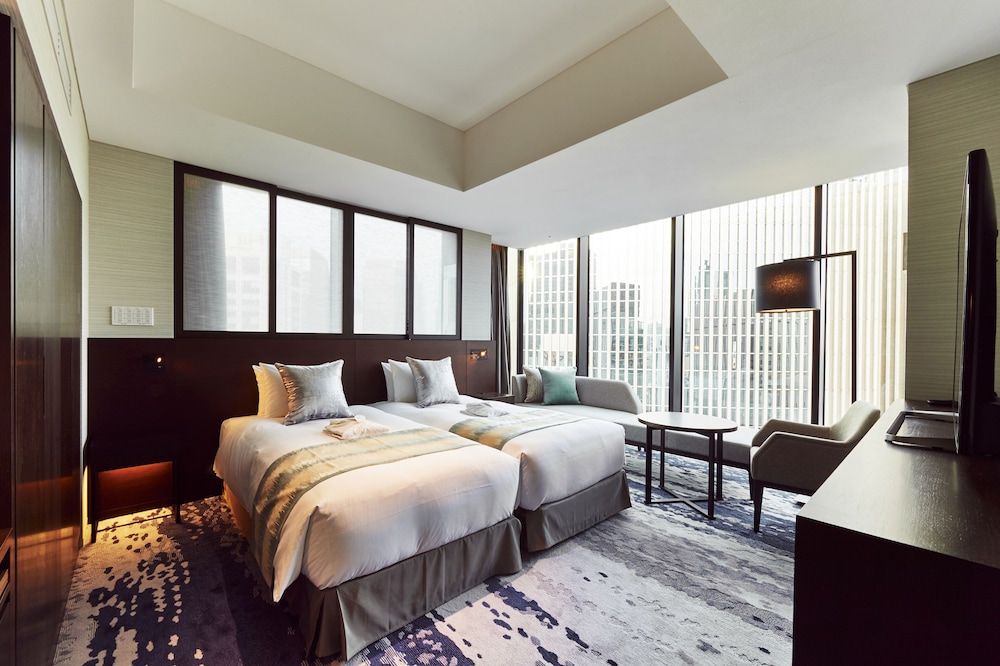 Corner Hollywood Twin room, Smoking(Electronic Cigarette Only)