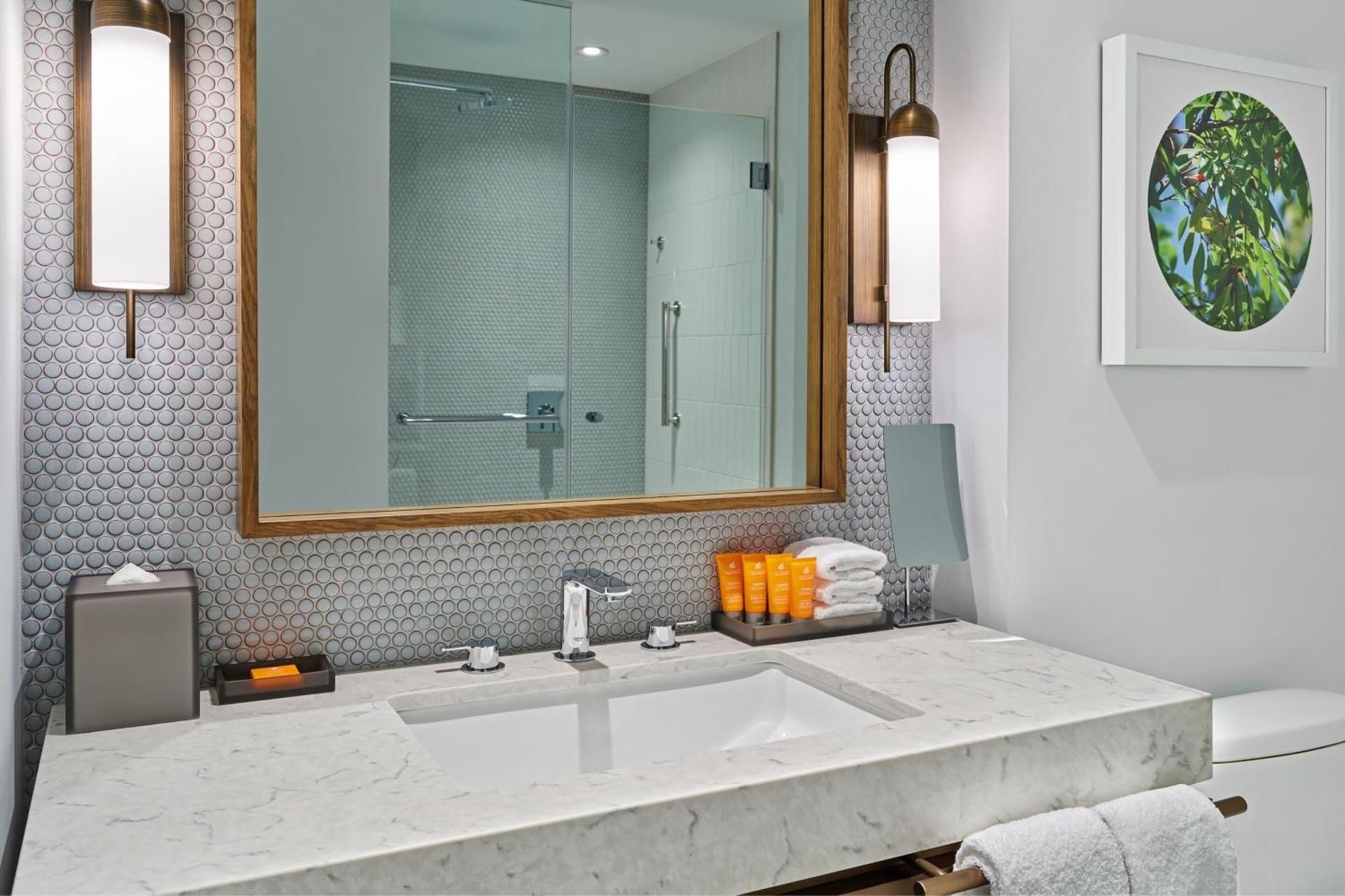 Signature King Suite with Sofa Bed and Tub - Mobility/Hearing Accessible