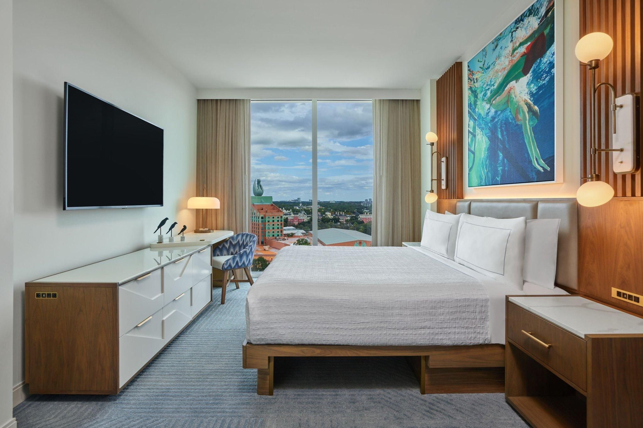 Signature Epcot View, Suite, 1 King, Sofa Bed, Epcot View