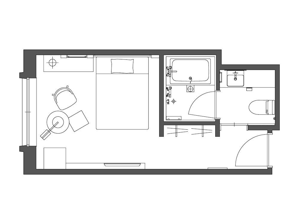 The Royal Park Hotel Iconic Osaka Midosuji Comfort Double Room (21.2 sqm) 7