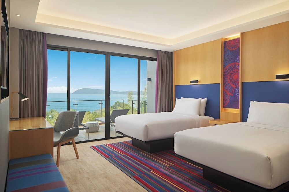 Room, 2 Twin Beds, Balcony, Sea View