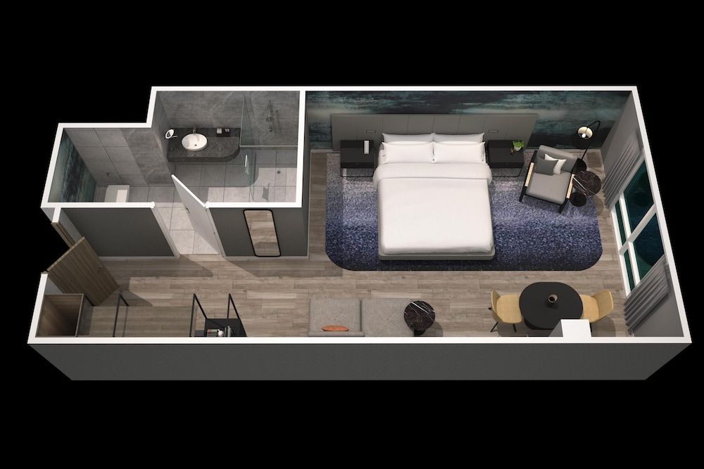 Johannesburg Marriott Hotel Melrose Arch Deluxe Room, 2 Double Beds 5