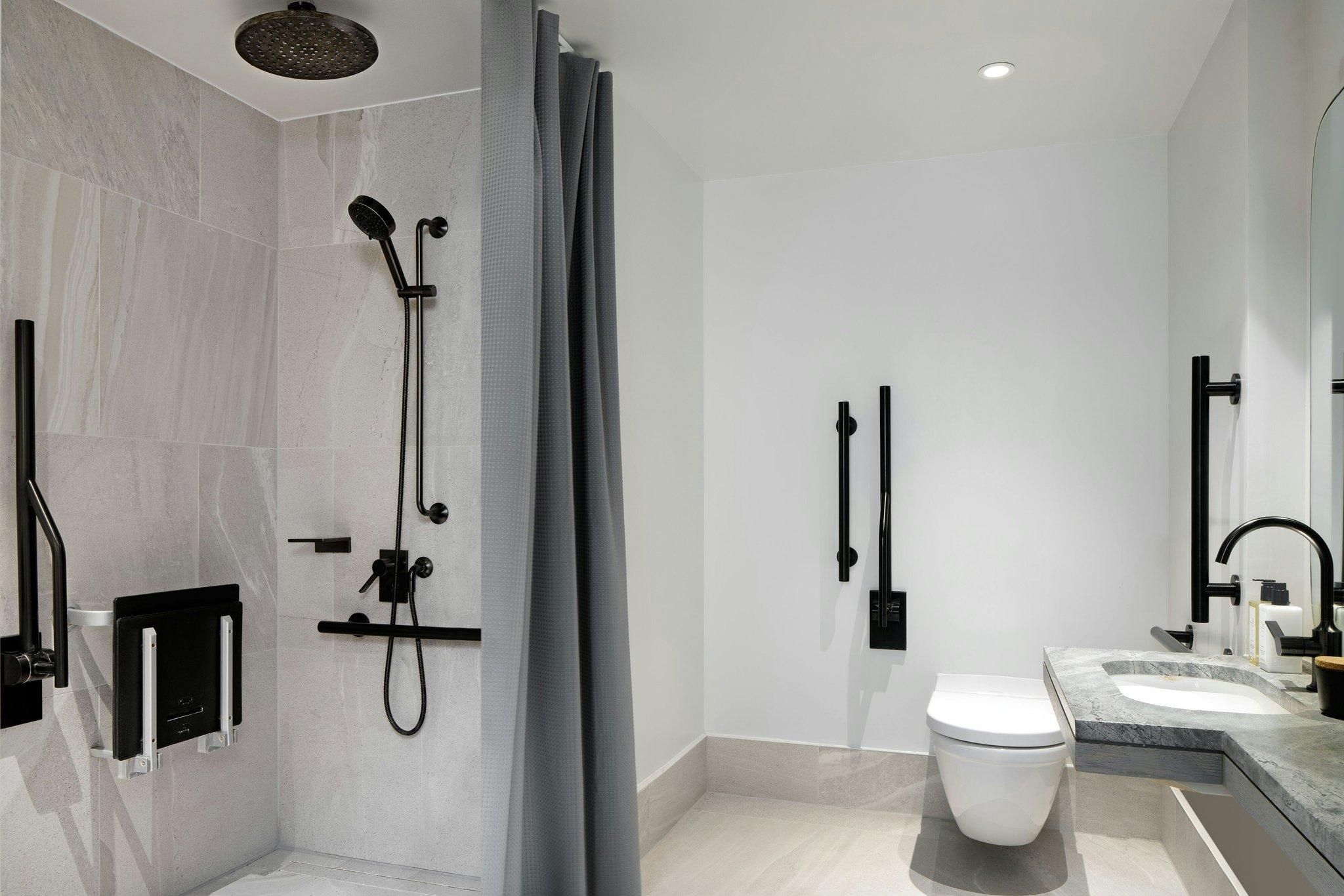 Fully accessible, Guest room, 1 Queen
