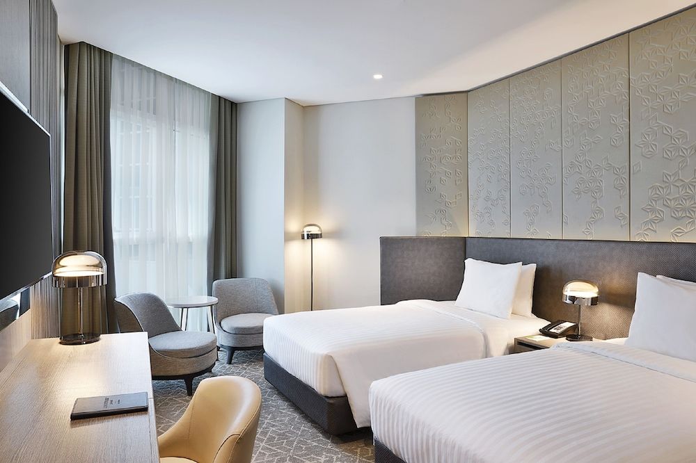 Courtyard by Marriott Al Barsha, Dubai Standard Room, 2 Twin Beds 3