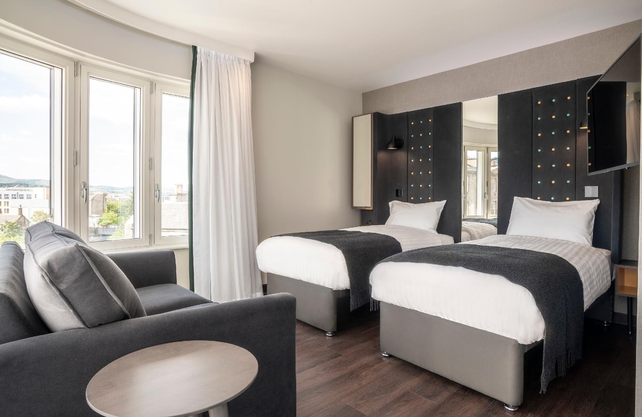 Point A Edinburgh Haymarket Comfy Twin with View