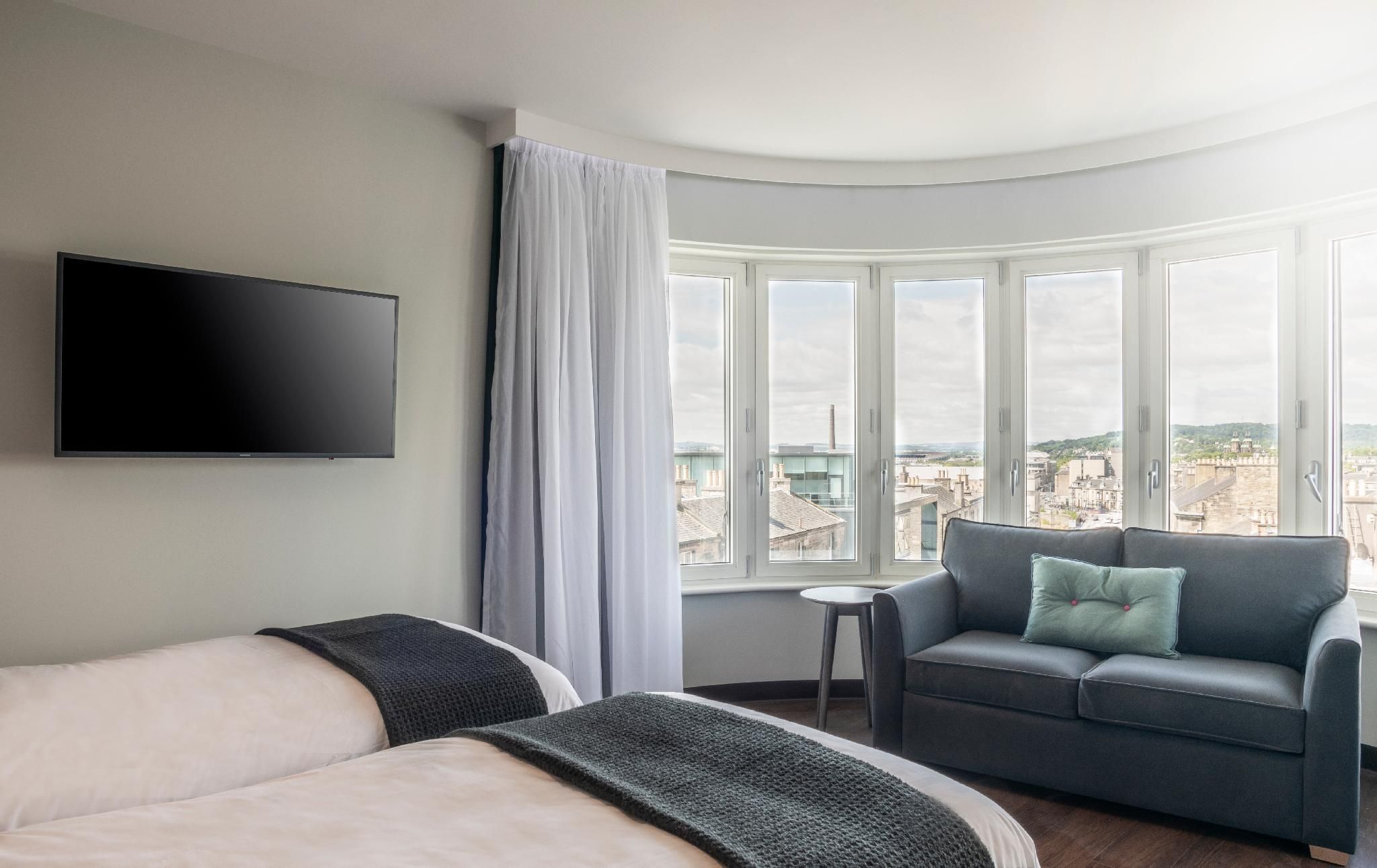 Point A Edinburgh Haymarket Comfy Twin with View 3
