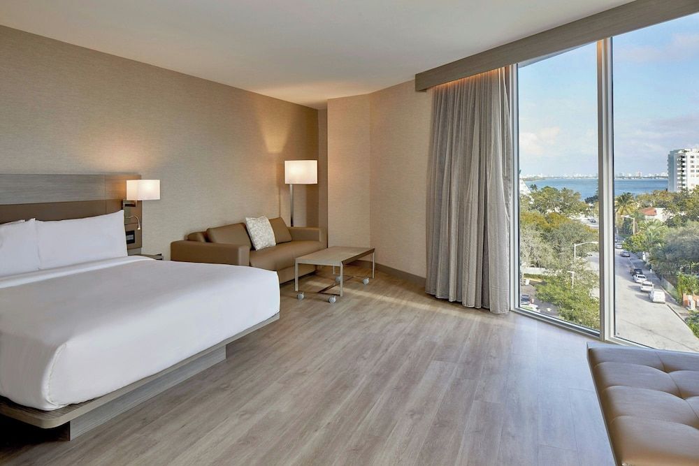 Room, 1 King Bed with Sofa bed, Non Smoking, Corner (View)