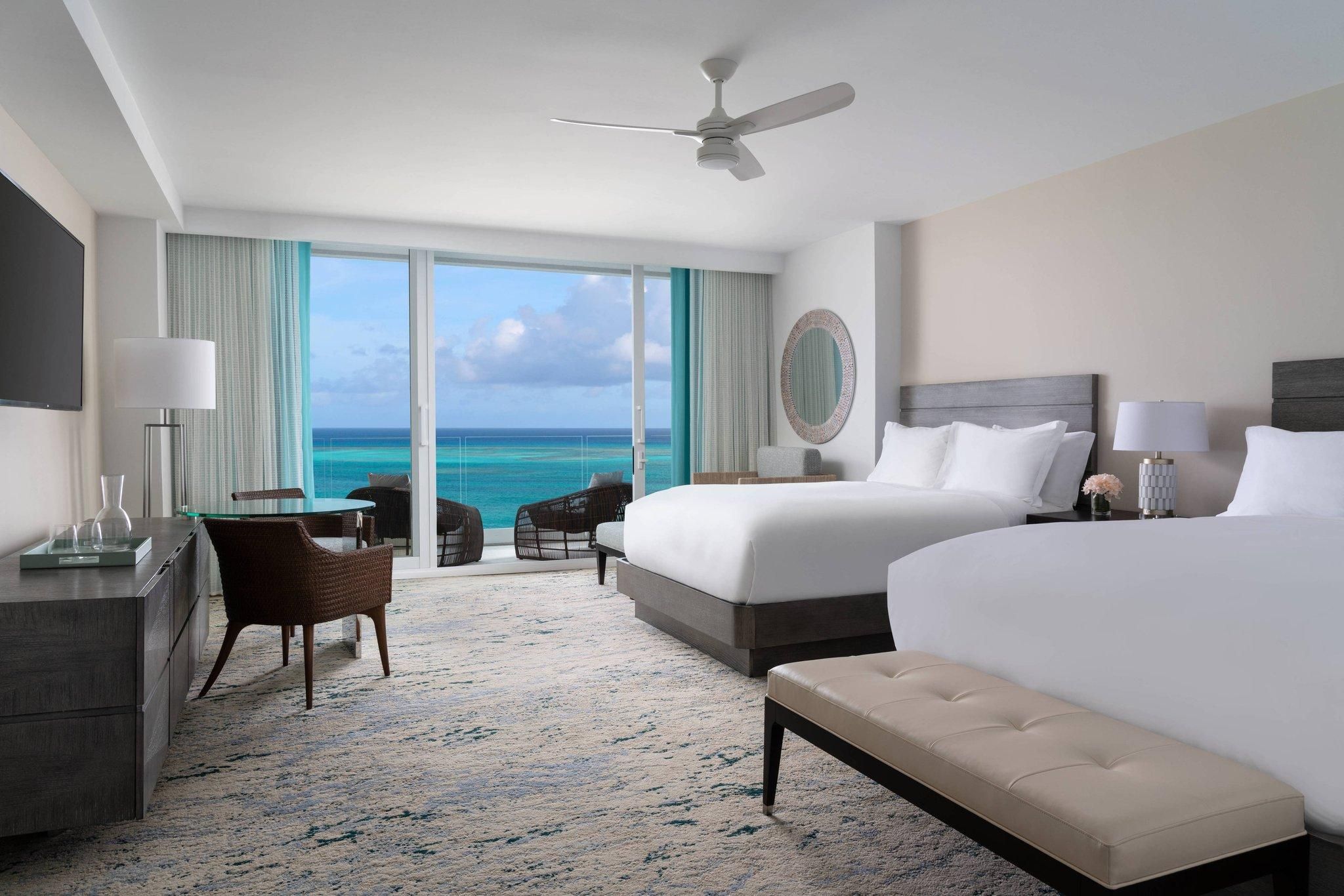 Deluxe Oceanfront Double, Deluxe Guest room, 2 Queen, Oceanfront, Balcony