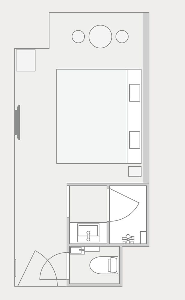 karaksa hotel grande Shin-Osaka Tower High Floor Superior Twin 7