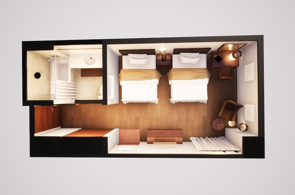 Room layout blue print