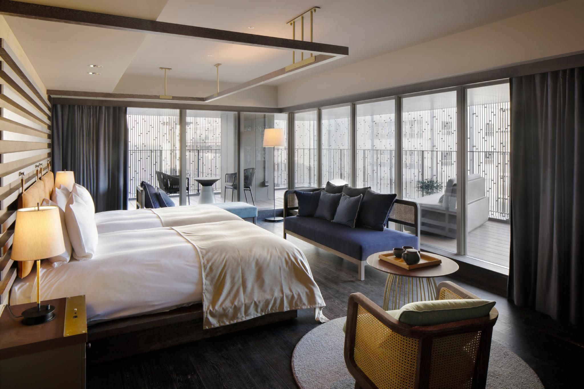 Kawaramachi Suite with Terrace - Lounge Access Included