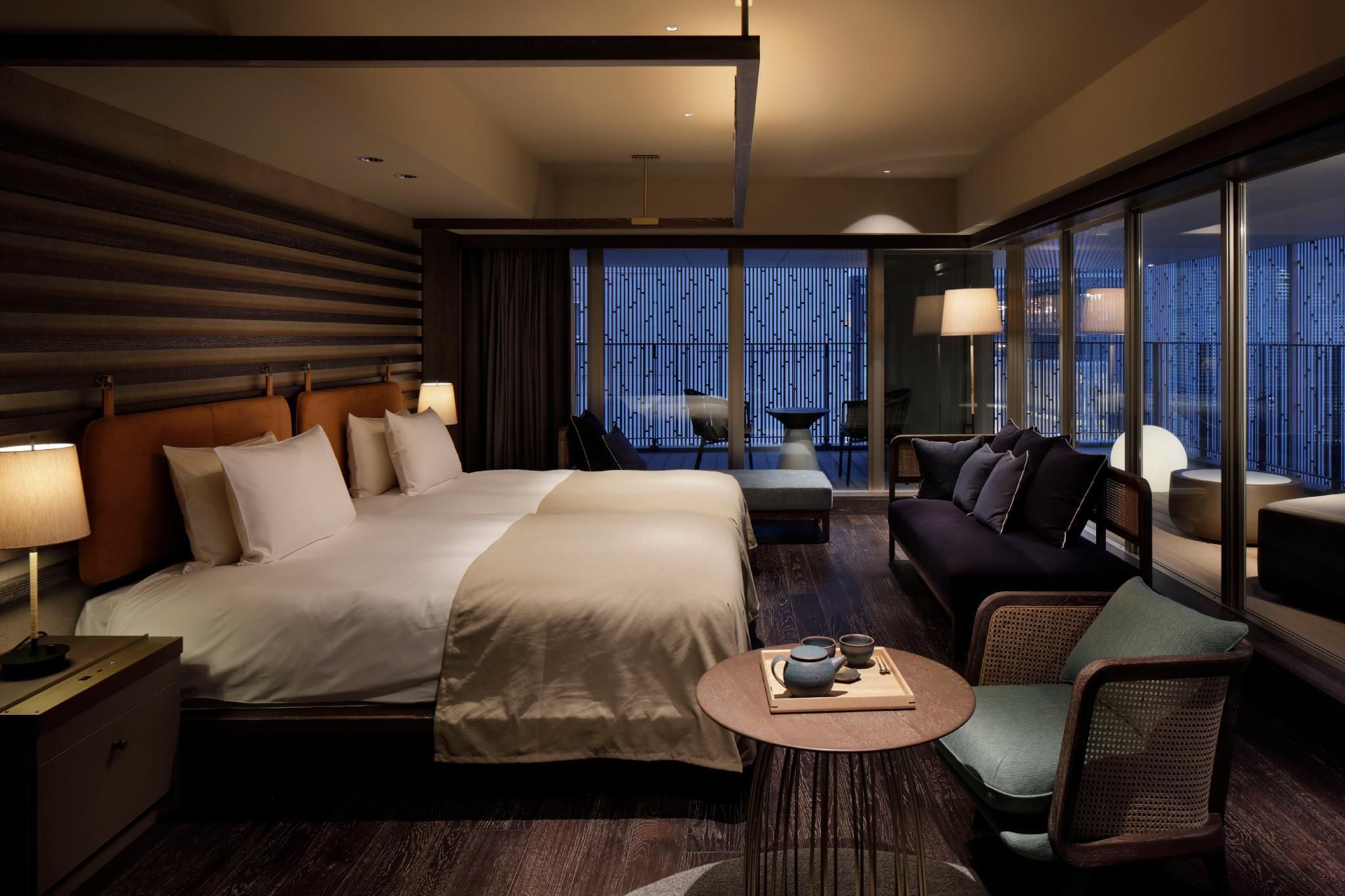 Kawaramachi Suite with Terrace - Lounge Access Included