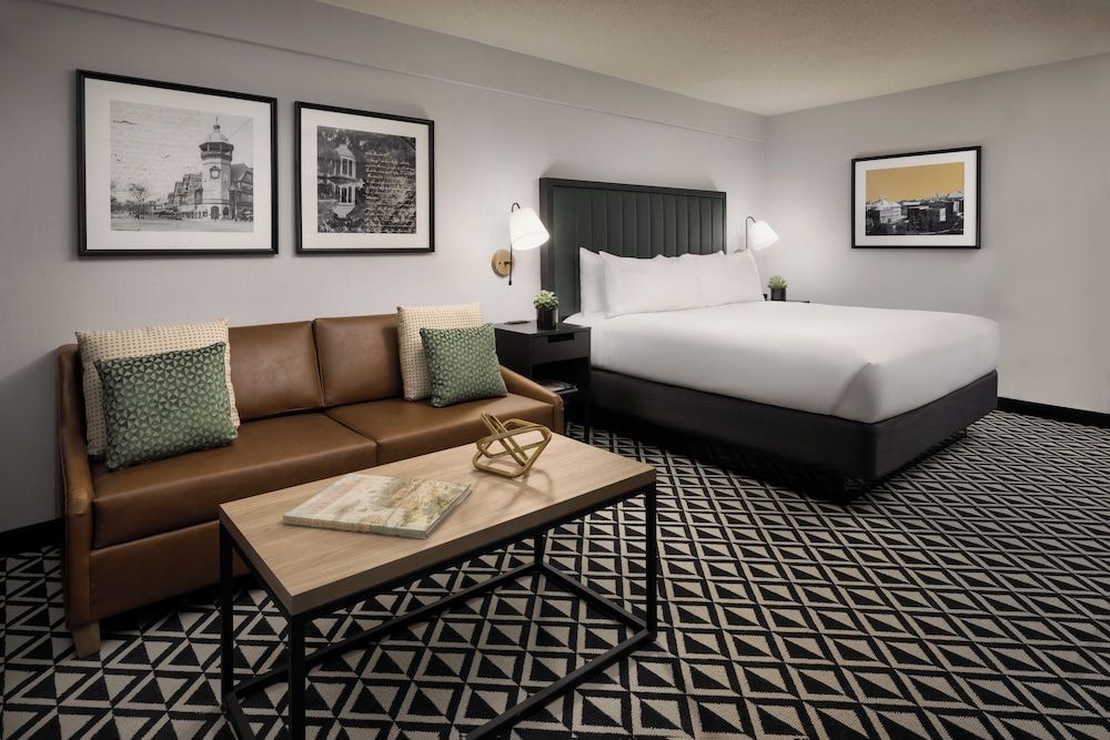 The Arcadian Hotel Room, 1 King Bed, Mobility Accessible (Roll-in Shower)