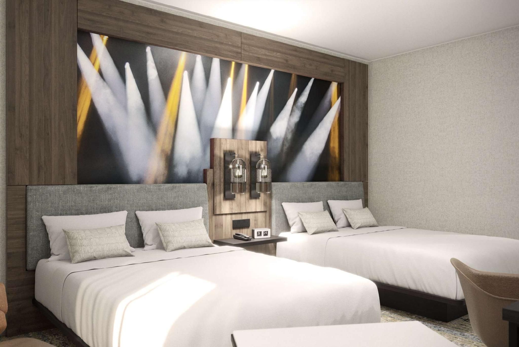 2 Queen Beds, City View Corner Suite, Non-Smoking
