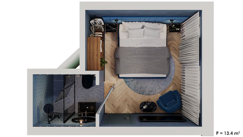 The Highlander Double Room, 1 King Bed 4