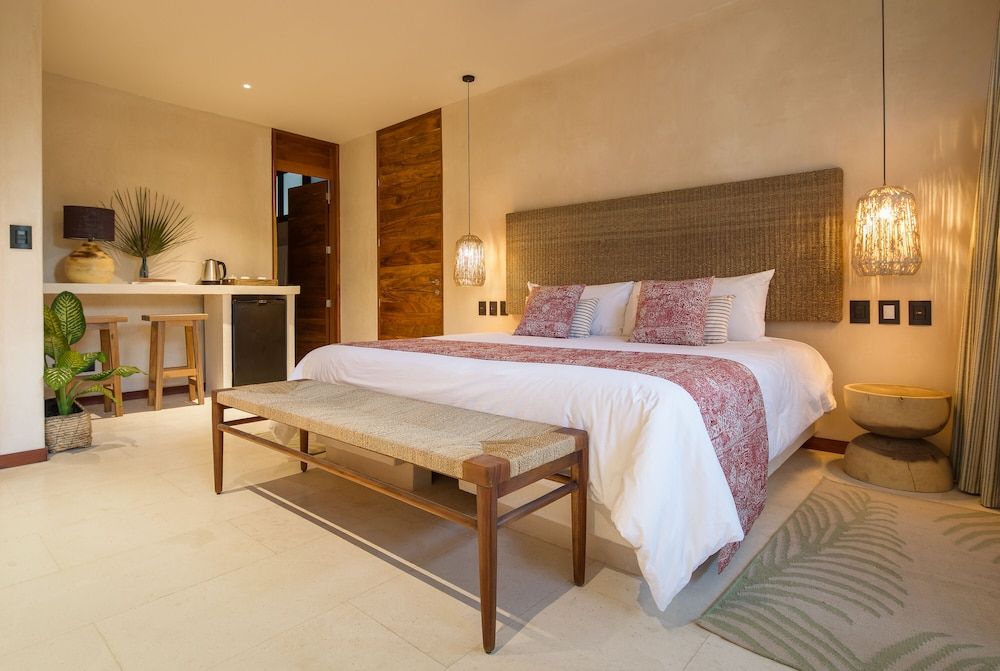 Copal Tulum Hotel Deluxe Double Room, 1 King Bed, Terrace 3