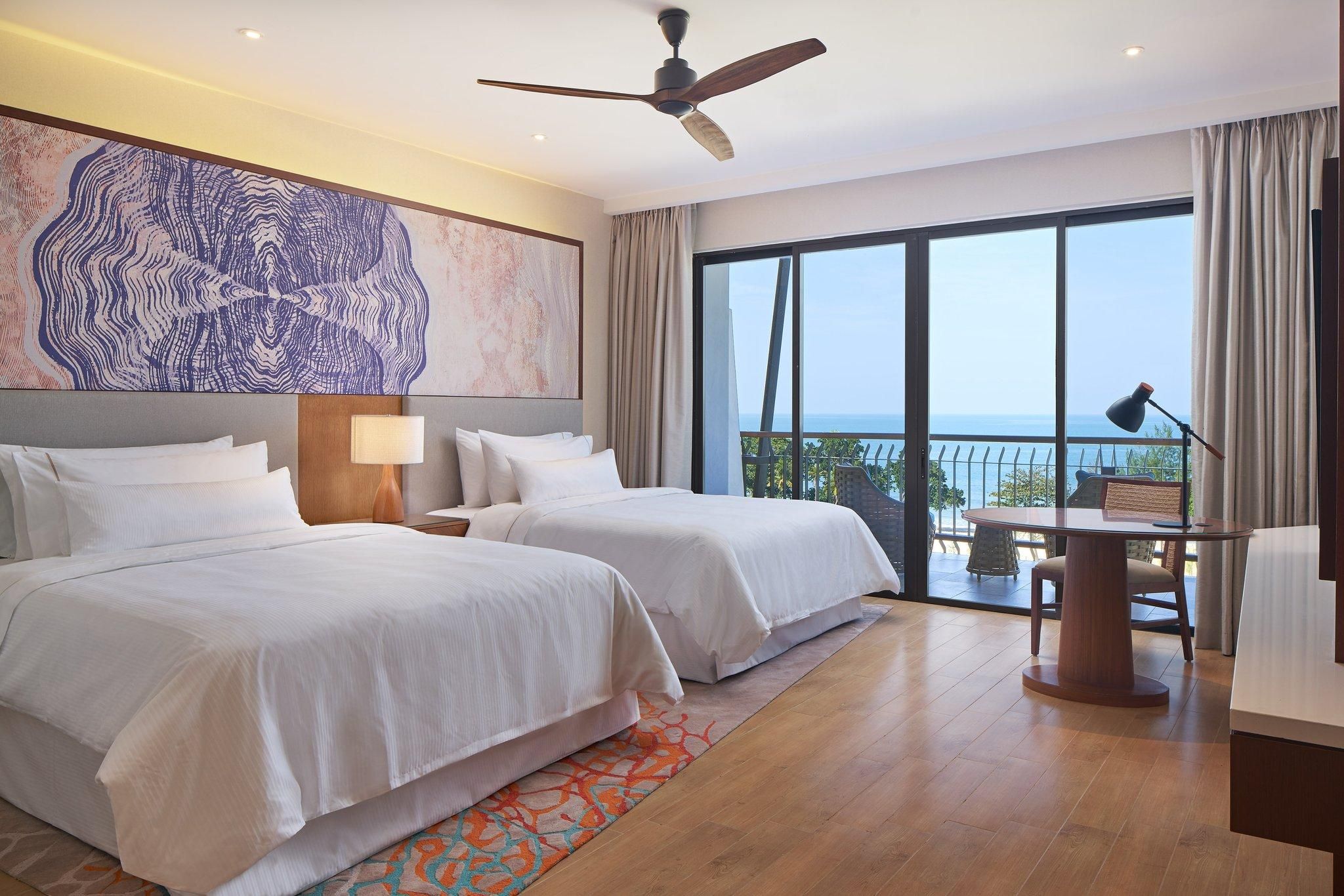Guest room, 2 Queen, Tropical view