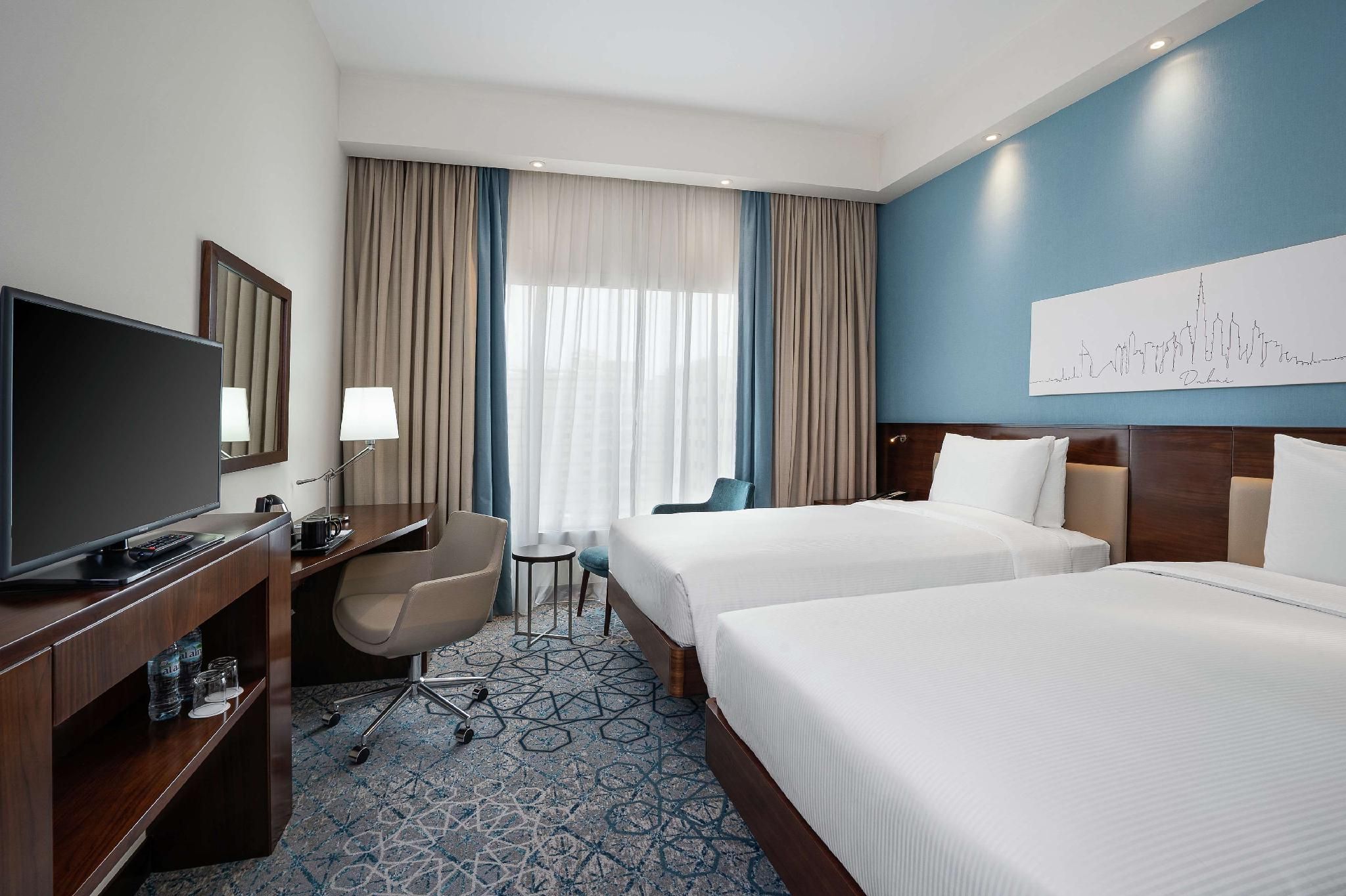 Hampton by Hilton Dubai Al Barsha Twin Room Non Smoking