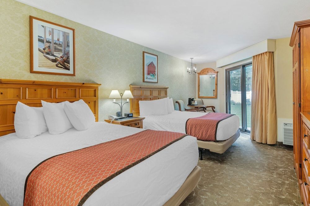 Meadowmere Resort Room, 2 Double Beds (East Resort) in Exterior Corridor w/ stairs only