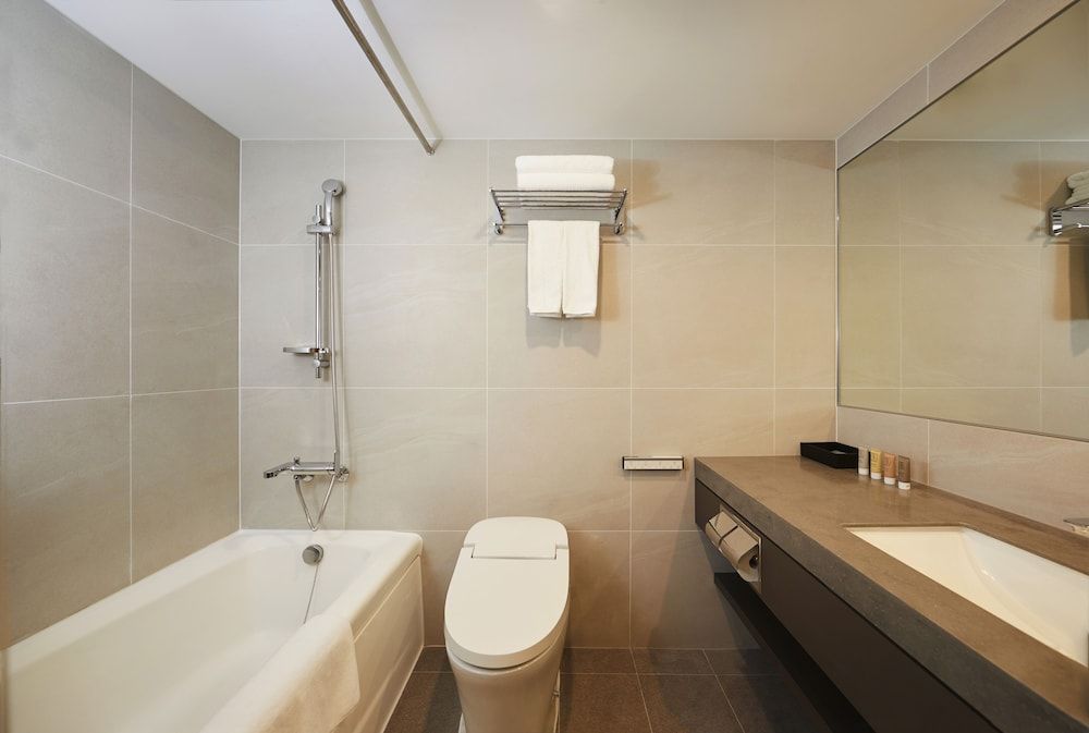 Lahan Hotel Jeonju Deluxe Ondol Room, City view 2