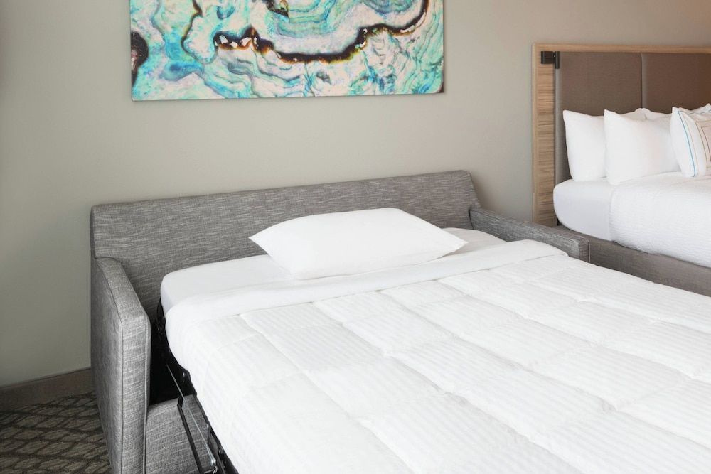Suite, 1 King Bed with Sofa bed, Balcony, Gulf View (Mobility Accessible, Roll-In Shower)