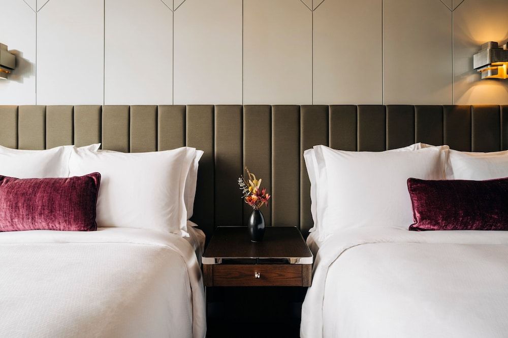 Double Room, 2 Double Beds, Non Smoking