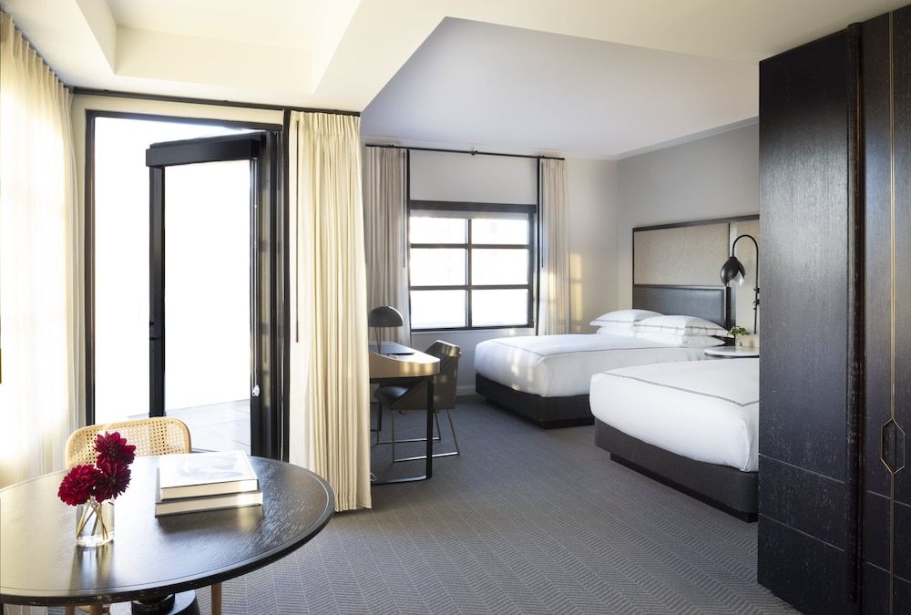 Premium Room, 2 Queen Beds, Balcony (Blackstone District View)