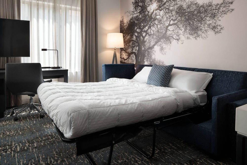 Studio, 1 King Bed with Sofa bed (Hearing Accessible)