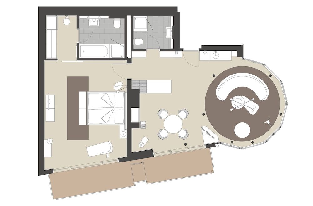 Room layout blue print