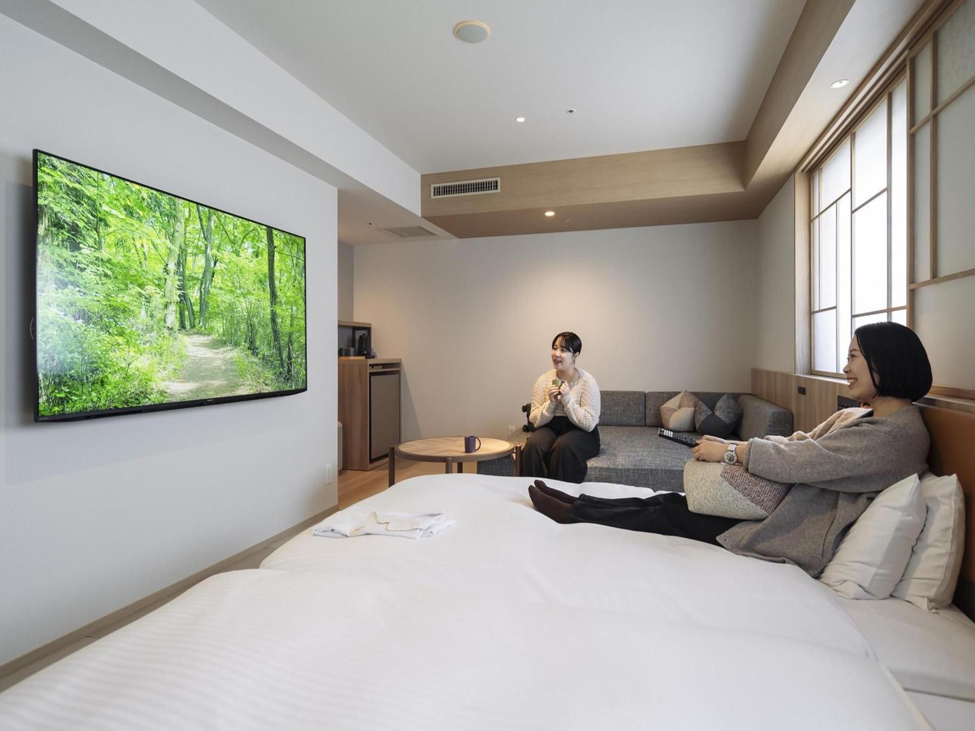 Twin Room with City View