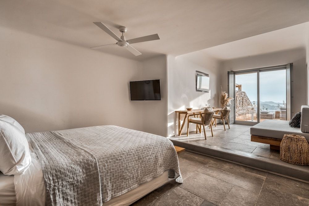 Alissachni Mykonos Suite, Jetted Tub, Sea View