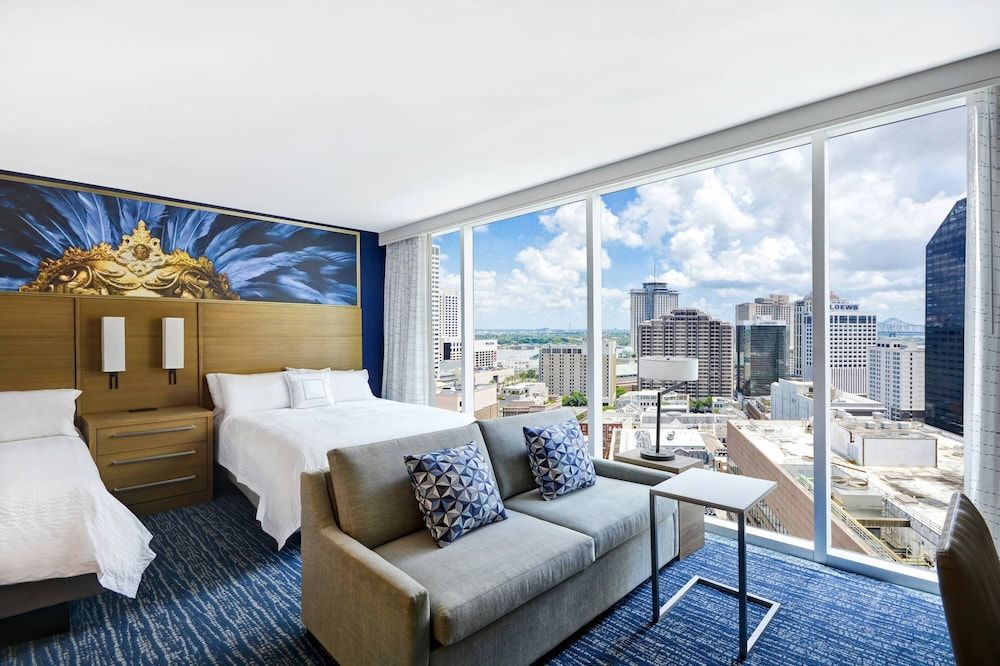 Studio, 2 Queen Beds, Non Smoking, City View