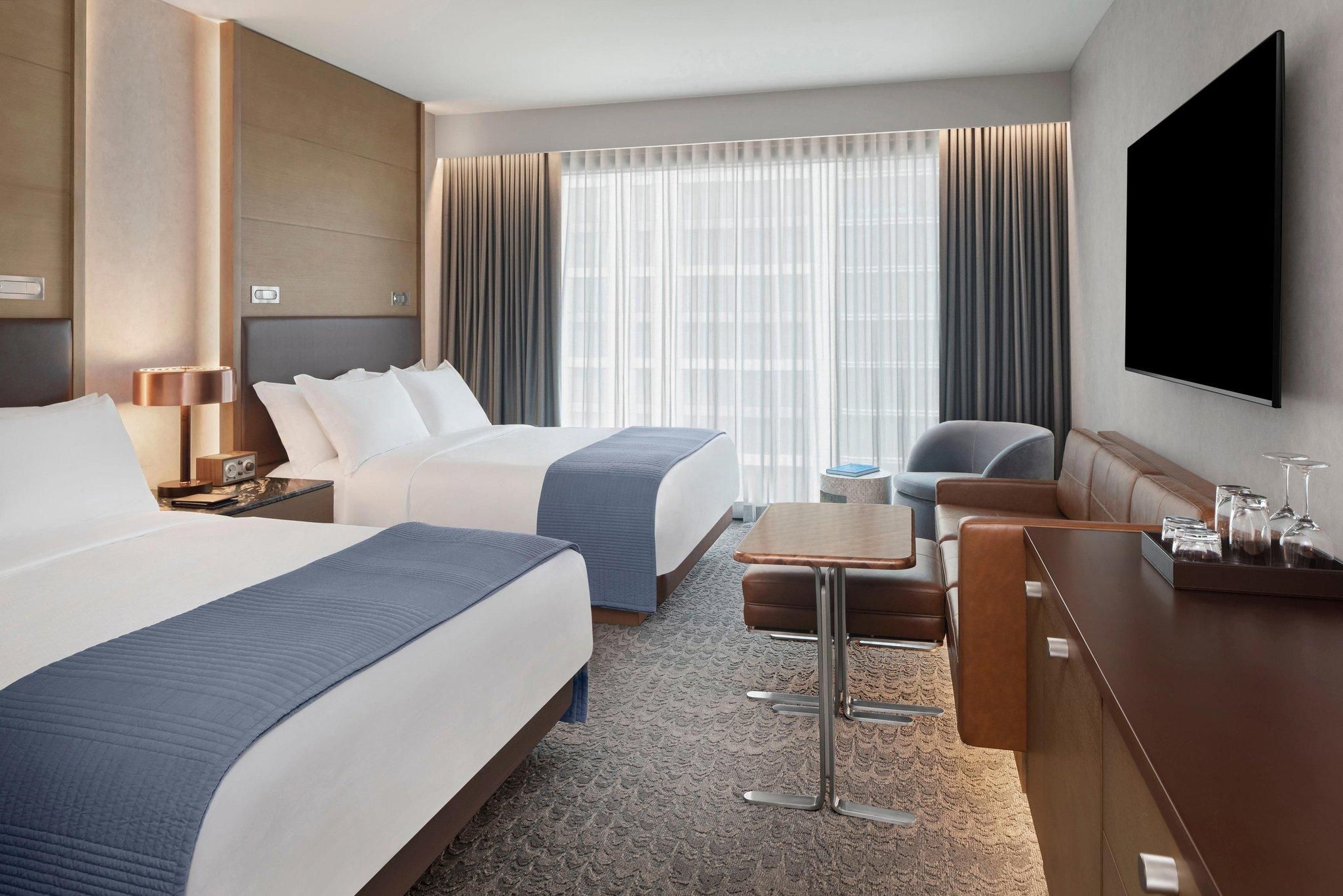 Executive Queen, Guest room, 2 Queen, High floor