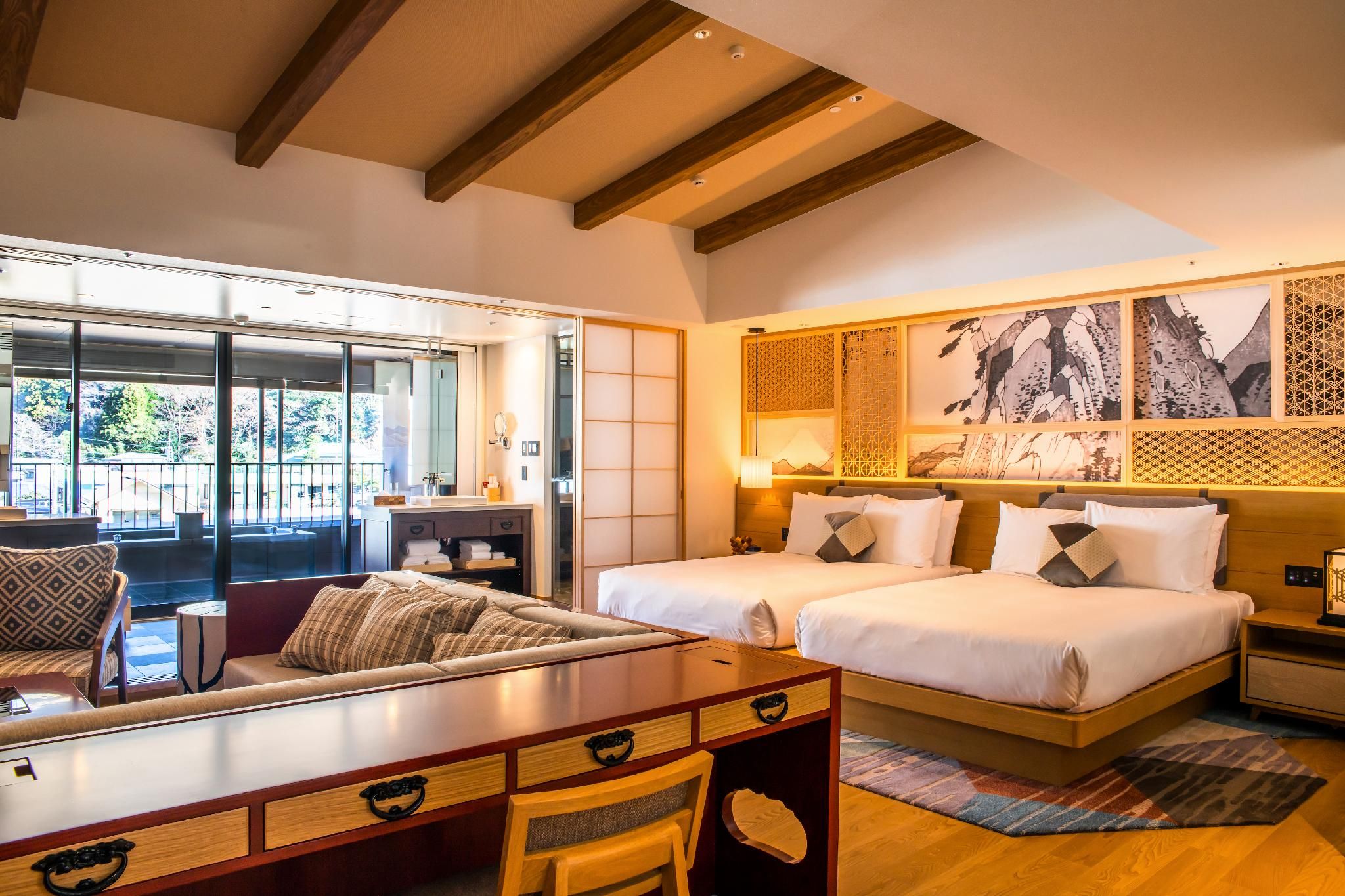 2 Single Suite River View Private Hot Spring
