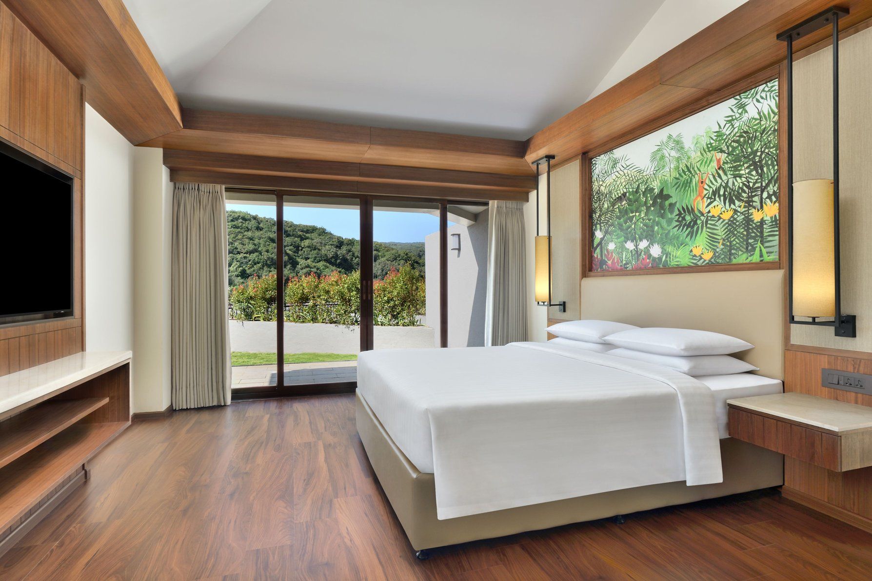 Guest Room Valley View with Garden