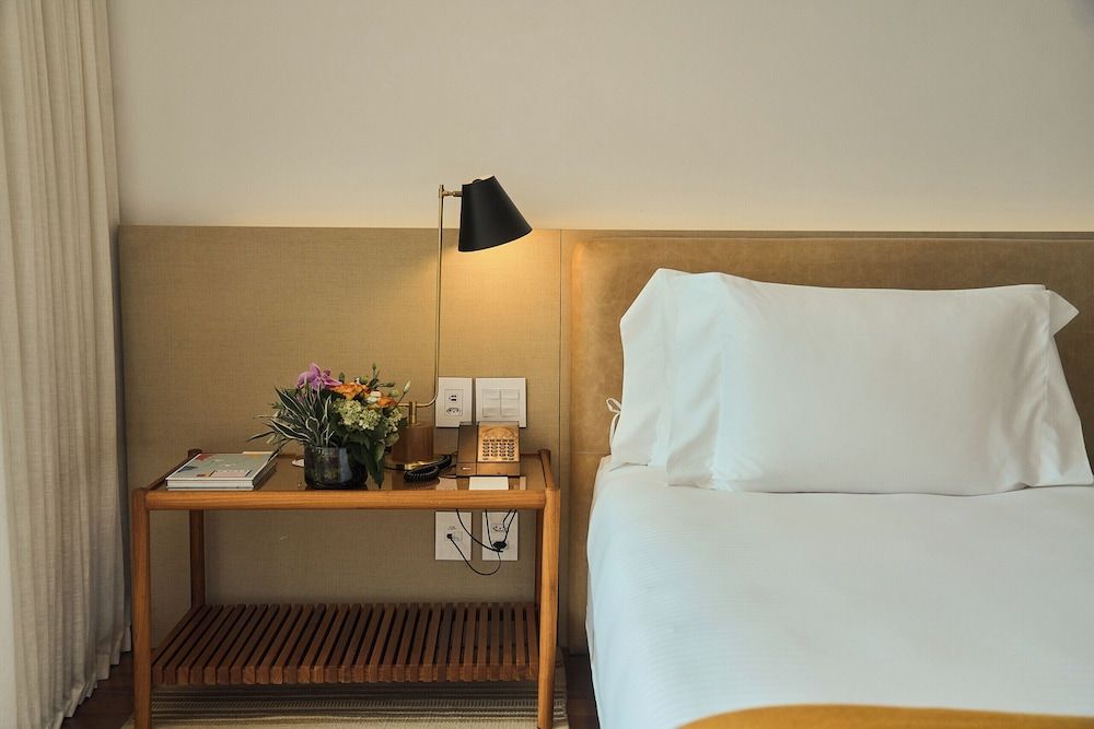 Hotel Fasano Angra dos Reis Quarto superior, 2 camas de solteiro, vista parcial para o oceano