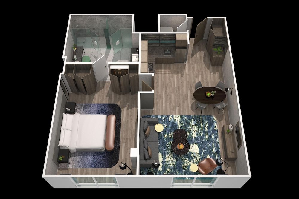 Marriott Executive Apartments Johannesburg, Melrose Arch Apartment, 1 Bedroom 5