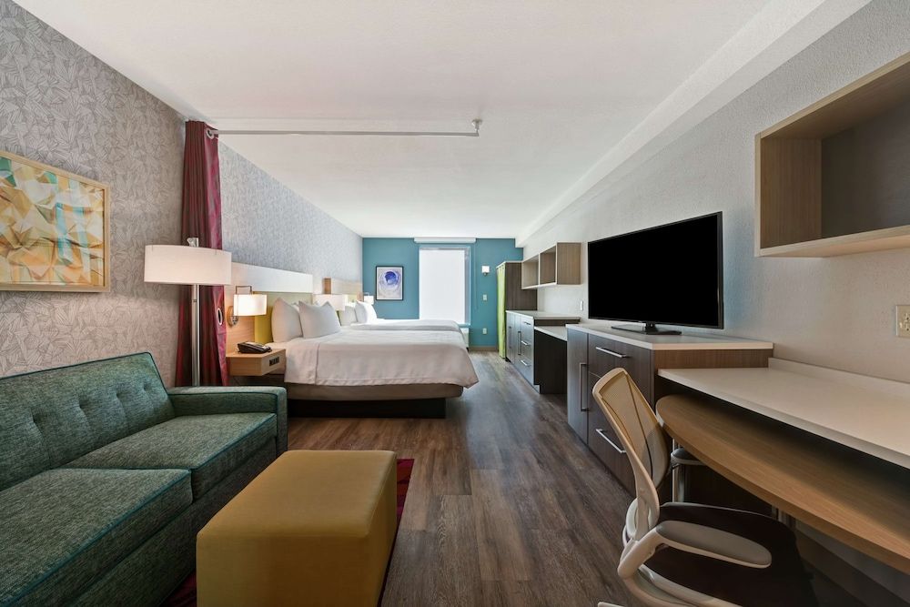 Studio, 2 Queen Beds, Accessible (Hearing)