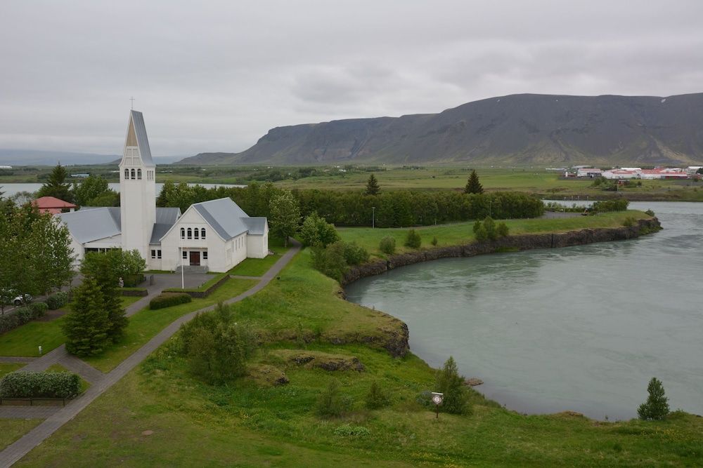 Hotel Selfoss Premium King Room, River View 8