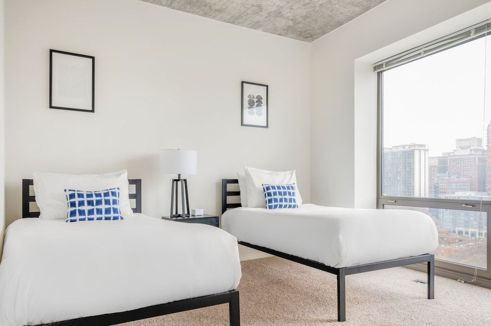 Kasa South Loop Chicago Classic Apartment, 2 Bedrooms, Non Smoking, Balcony (Self Check-in with Virtual Front Desk) 4